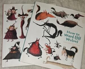 How to Ward Off Wolves Children's Book & Witches hard cover